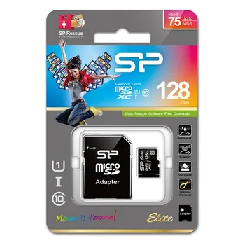 SDXC Pamäťová Karta Silicon Power UHS-I GB Class 10 128 GB