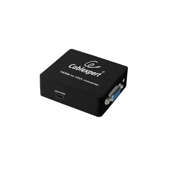 Prevodník, HDMI->VGA cablexpert dsc-hdmi-vga-001 (hd19fxhd15f) (dsc-hdmi-vga-001)