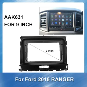 Autorádio Fascia Frame Panel Installation Kit pre FORD RANGER 2018 Auto DVD Prehrávač Refitting Installastion Obklopujú, Trim