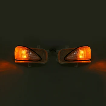 POSSBAY Auto Spätného Zrkadla Zase Signálne Svetlá Bočné Svietidlá pre roky 2009-2013 Honda Fit Hatchback Hybrid/Si/RS/EV Indikátor