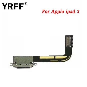 YRFF Opravy Dielov USB konektor na pripojenie Nabíjačky Konektor Port Konektor Flex Kábel Opravy Pre iPad 3 Power Flex Nabíjací Dok Port Náhradné Diely