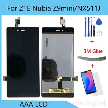 Pre ZTE Nubia Z9 mini LCD Displej NX511J Dotykový Displej Digitalizátorom. Náhradné Diely