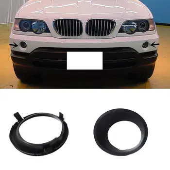 Prerobit vhodné Na BMW X5 E53 1999-2006 2KS ABS, Predné Hmlové svietidlo Rám Orezania