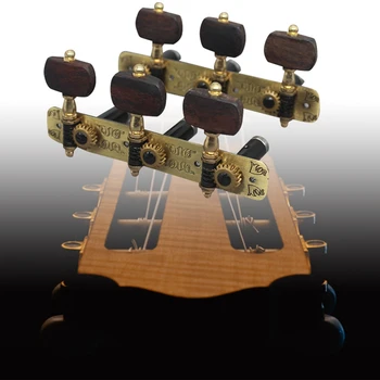 ŠIJE-2 ks Klasickú Gitaru Prijímačov Ladenie Tlačidlo Kolíkov Stroj Hlavy pre Akustické Ľudovej Klasické Gitary