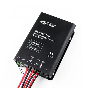 Tracer2610LPLI Lítiové batérie, 10A MPPT Solárny regulátor nabíjania s Časovač IP67 LED Driver naprogramovať Pomocou Mobilnej APLIKÁCIE funkcie