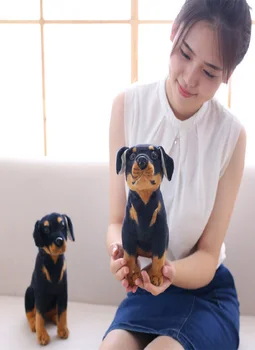 3D tlač tvorivé simulácia psa hlavu vankúš plyšové hračky bábiky bábiky pet narodeniny vtip darček vankúš