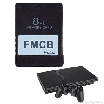 FMCB v1.953 Pamäťová Karta pre Playstation PS2 2 Free McBoot Karta 8 MB 16 MB 32 MB 64 MB, OPL MC Boot Programu Karty J07 21