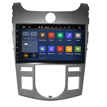 9 palcový Android 2.5 D Auta, DVD, GPS pre KIA Forte Cerato 2008-2019 autorádia GPS navigácie vedúci jednotky vybudovať vo wifi