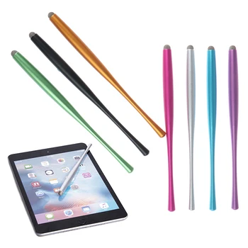 Stylus Pen Kapacitný NOVÉ Kovové Oká, Mikro-Vlákien Tip Dotykový Stylus Pen Pre Chytrý mobil, pre Tablet PC pre iPhone