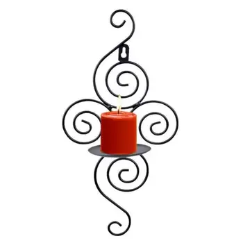 2ks Predaj Železa Duševné sviečkach Svietnik svietnik Strany Svadobné Závesné Dekorácie Držiteľov