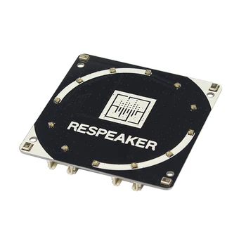 ReSpeaker 4-Mic Array Microphone Array Microphone Expansion Board for Raspberry Pi 4B/3B+