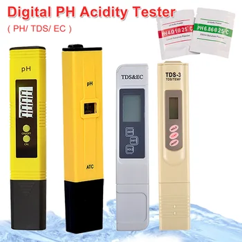 0.0-14.00 ph /0-9990ppm Prenosný Digitálny PH /TDS/ ES Meter Tester Pero pre Akvárium Pool Kvality Vody Lab PH Monitorovať Čistotu Vody