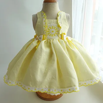 Nové detské šaty dvoch-dielny Lolita stspoločnosťou yle baby šaty s traky + šortky