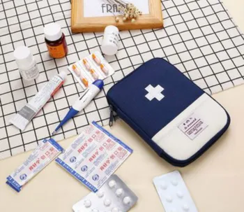 1PC Prenosné Vonkajšie Cestovné Prvá Pomoc kit Medicíny taška skladovanie Taška Domov Malé Zdravotnícke box vrece Núdzové Prežitie Pilulku Prípade S/L