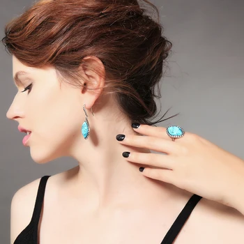 Strieborná Farba Nepravidelný Geometrické Crystal Prstene Pre Ženy Vintage Sexy Šperky, Svadobné Doplnky Strany Krúžok Veľkoobchod