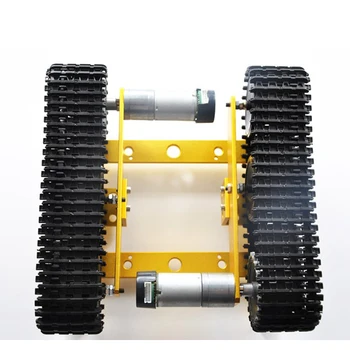 TP100 Robot Nádrž Crawler Kovové Šasi Robotický Model Rámu Súťaž Štúdia Dizajn pre Arduino DIY RC Hračky Časť