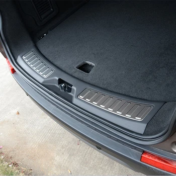 Auto zadných dverí batožinového priestoru Šúchať Doska Zadný Nárazník Chránič Čalúnenie Dverí Šúchať Kryt Dosky pre Land Rover Sport L494-2018