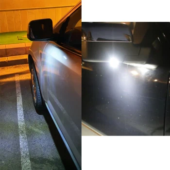 2 ks 18 LED 1.8 W/Jediný Pravý&Ľavej Auto Zozadu Puddle Svetlo Spätného Zrkadla Lampa pre Ford Edge Mondeo Dedičstva Taurus.