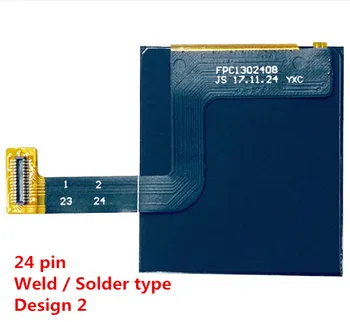 HD IPS zobraziť 1.3 palcový farebný TFT LCD displej 240x240 RGB ST7789 24P priepustné normálne black 4 drôtu SPI