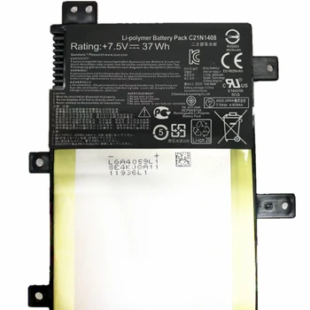Nové C21N1408 Notebook Batérie HKFZ NOVÉ Pre ASUS VivoBook 4000 MX555 V555L V555LB V555U Série 7.6 V 37WH Zdarma Záruka 2 Roky