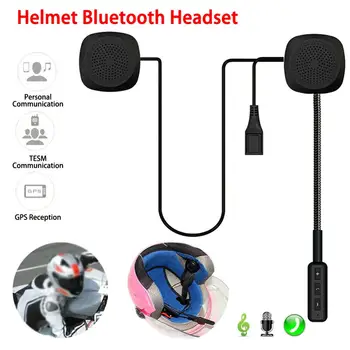 Motocyklové Prilby Headset Mikrofón a Reproduktor Bluetooth 4.2 HD Handsfree
