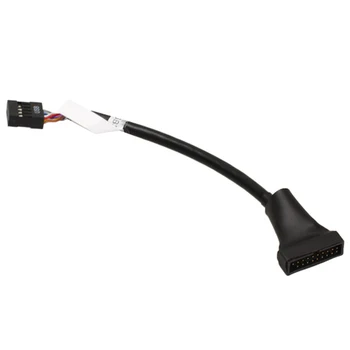 USB3.0 USB2.0 20kolíkový Mužov 9Pin Žena kábel Kábel Adaptéra Converter VDX99