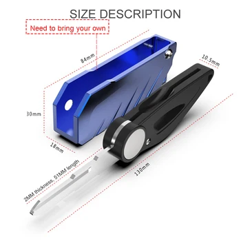 Skladacia Motocykel Booster Klávesnica Automaticky Odrazí Tlačidlo hlavu Embrya Uncut Kľúče Embrya Motocyklové Príslušenstvo