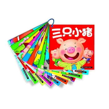New Horúce Mandarin Chinese zvierat Príbeh Knihy pre malé Deti Vzdelávania Pin Jin Pinyin a Hanzi,10 kníh /set