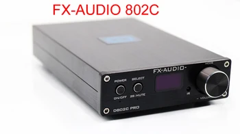 2021 FX-AUDIO D802C Bluetooth Digitálne výkonové Zosilňovače Domov Mini Profesionálna Trieda D 2 * 80W Hifi výkonové Zosilňovače