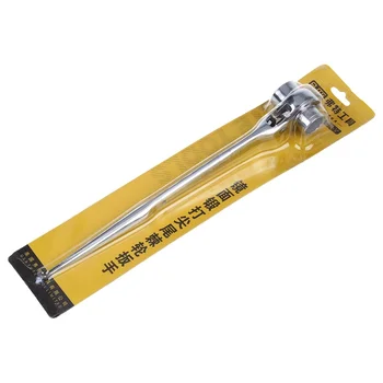 Račňový Kľúč 19 mm / 22 mm Kombinácia Kľúča Repair Tool Kit (strieborný)