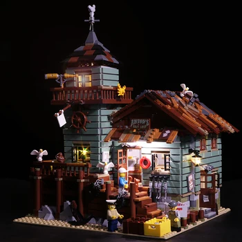 Led Svetlo Nastaviť Pre Lego 21310 Stavebné Bloky Tvorca Ulice Mesta Kompatibilné 16050 Starý Rybársky Obchod Hračky(svetlo s akumulátorom box)
