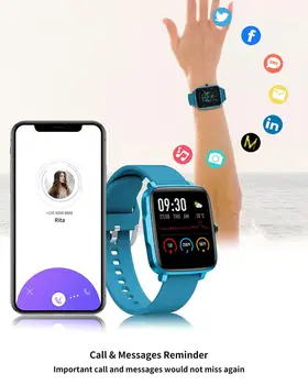 11 multi šport režim Smart hodinky S teplomerom Ženy health management ip68 smartwatch pre ženy muži