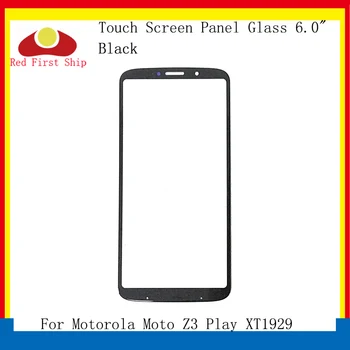 10Pcs/veľa Dotykový Displej Pre Motorola Moto Z3 Hrať XT1929 Dotykový Panel Predné Vonkajšie LCD displej, Sklenený Objektív Pre Moto Z3 Hrať Dotykový displej