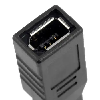 1pc/2ks Nové Fire Wire Adaptér Converter Connecter 800 na 400 9/6 Pin IEEE 1394 Čierny Kábel Adaptéra Veľkoobchod Vysokej Kvality