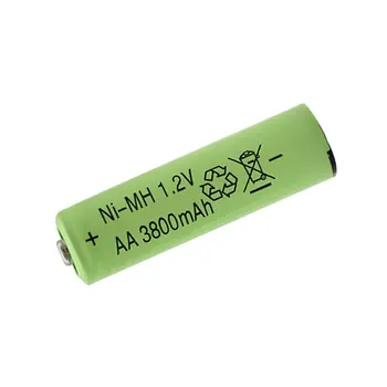 Zelená 1pc veľa Ni-MH 3000mAh AA Batérie 1.2 V, AA Nabíjateľné Batérie NI-MH Neutrálne batérie pre Blesk/Fotoaparát