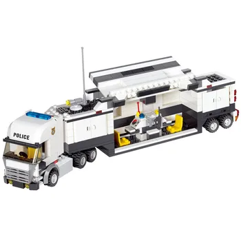 6727 511pcs SWAT/Polícia Konštruktér Modelu Auta Bloky Kompatibilné LEGO Hračky pre Chlapcov, Dievčatá, Deti Modelovanie
