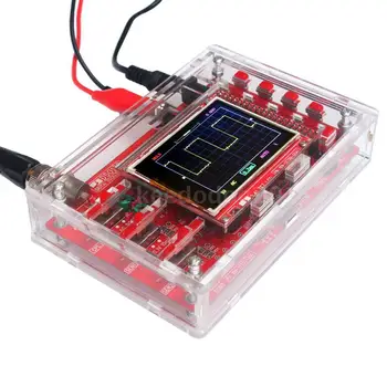 DIY Kit Akryl puzdro na Ochranu Shell pre Arduino DSO138 Osciloskop Priehľadný Akrylový Kryt Osciloskop Príslušenstvo