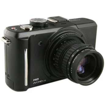 35mm F/1.7 C-Mount Objektív Objektív s Adaptérom Krúžok pre PanasOnic Olympus Fotoaparát