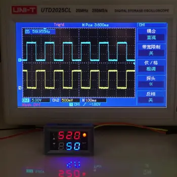 Jedného Generátora Signálu PWM Impulzov Frekvencie zapnutia Nastaviteľné Modul 1Hz-160Khz
