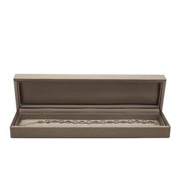 PU kožené šperky krabice a obaly náramok prípade šperky organizátor darčekovej krabičke.