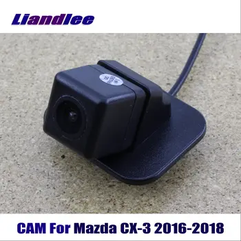 Liandlee CAM Auto Spätného Chodu Vzad Parkovacia Kamera Pre Mazda CX-3 CX3 2016-2018 / Zadná Kamera HD CCD, Nočné Videnie