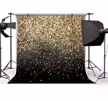 Lesk pozadie fotografie zlaté abstraktné black narodeninovej party pozadí pre foto streľba photocall photophone