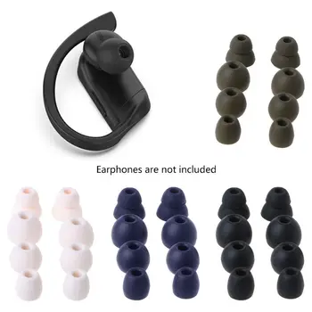4 Páry Silikónové Štuple Ucho Tipy In-Ear Slúchadlá Mäkký Kryt pre Powerbeats Pro Bezdrôtové Bluetooth Slúchadlá Príslušenstvo