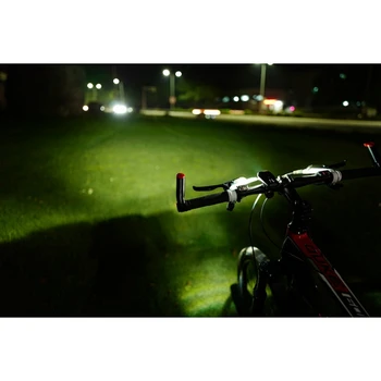 Smart Indukčné Vibrácií Bicyklov Svetla Usb Nabíjanie Vonkajšie Horský Bicykel Svetlo Predné Svetlo s 1XTail Svetlo
