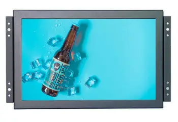 Top kvalita 8 palcový dotykový displej panel namontujte monitor IP65 predné kompozitné DC9-36V vstupné voliteľné