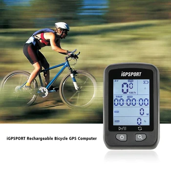 IGPSPORT iGS20E Požičovňa Počítačov Nabíjateľná IPX6 Nepremokavé Auto Podsvietenie Obrazovky Bicykli jazda na Bicykli GPS PC počítadlo kilometrov Mount Bicicleta