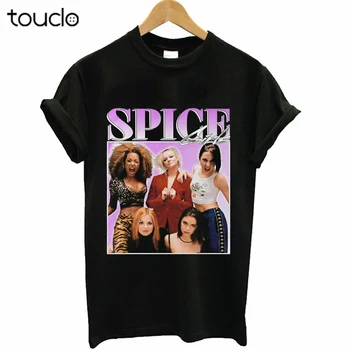 Spice Girls T Shirt Vtipné Narodeninové Bavlnené Tričko Retro Darček Pre Mužov, Ženy