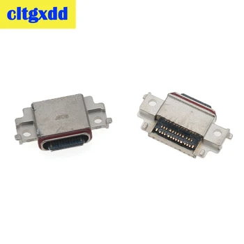 Cltgxdd USB Konektor Pre Samsung Galaxy A8 2018 A530 A730 Typ-C, USB Nabíjanie Port Nabíjanie Jack Konektor Dock Zástrčky