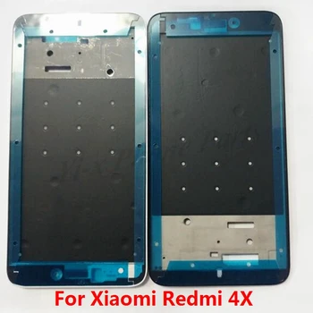 10pcs/veľa Nového Predného Panelu Bývanie LCD Panel Rám Pre Xiao Redmi 4x 4 x Modularitou Uprostred Bývanie Opravy Dielov