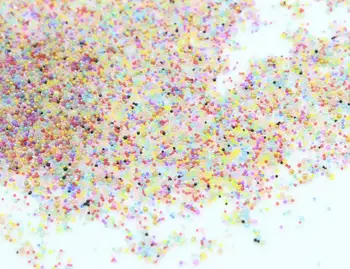 500gram mix farieb 0.6 mm-1 mm Microbead mikro guľôčky, Ideálny pre Nail Art, Ílu Polyméru Kaviár Nechtov Mikroperličkami